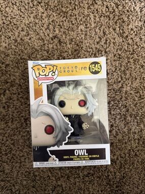 Funko Pop! OWL Vinyl Figure - White Hair & Red Eye